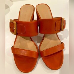 Veronica Beard heeled summer sandal size 7.5